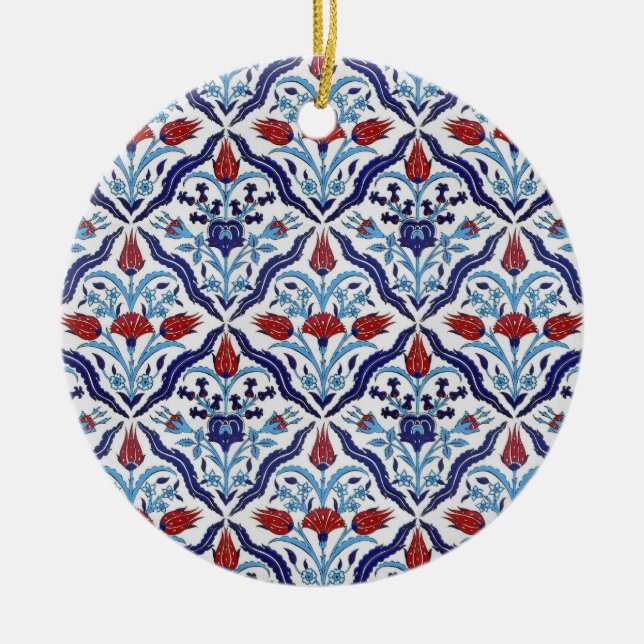 Türkische Fliesenschmuck Keramik Ornament (Vorne)