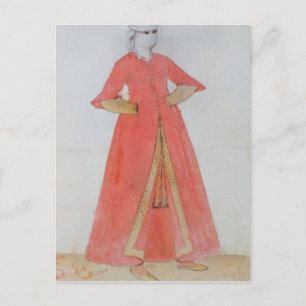 Türkische Frau Postkarte