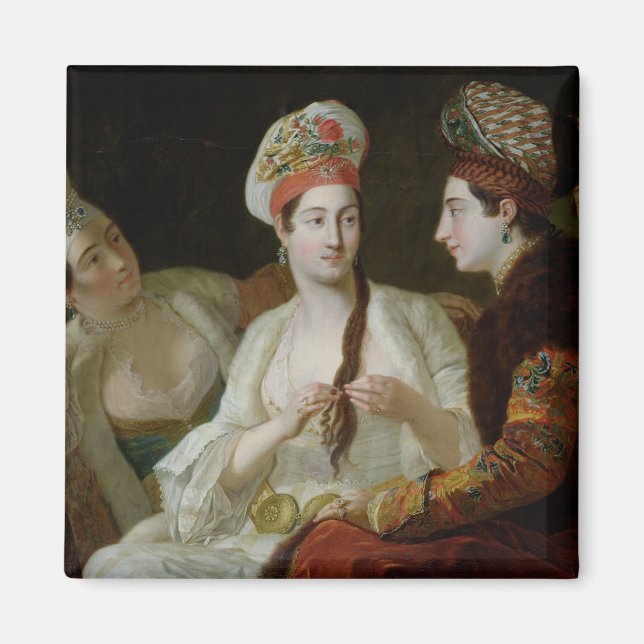 Türkische Frauen Magnet (Vorne)