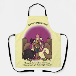 Türkische Hochzeit Schürze