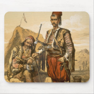 Türkische Infanteristen in der Osmanearmee, Mousepad