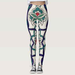 Türkische Keramik Floral Leggings