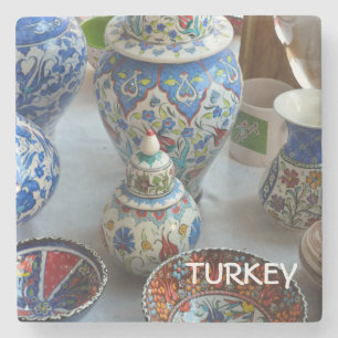 Türkische Keramiken Steinuntersetzer