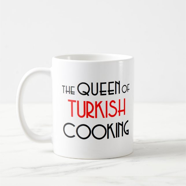 Türkische Kochkönigin Kaffeetasse (Links)