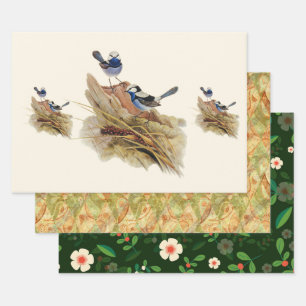 Türkische Küche Superb Warbler Geschenkpapier Set