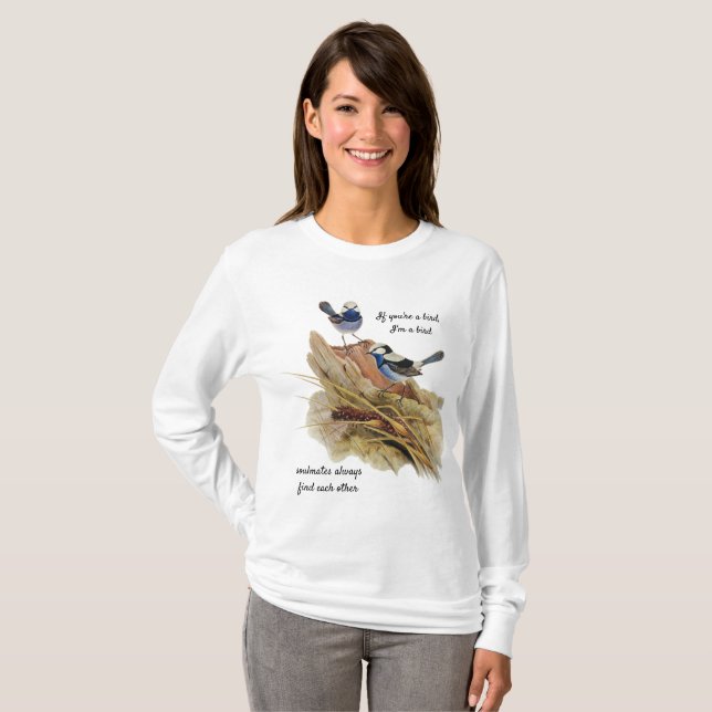 Türkische Küche Superb Warbler, Seeleute T-Shirt (Vorne ganz)