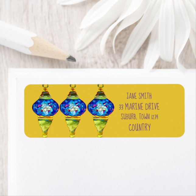 Türkische Lampen mit Mosaikkunst (Insitu)