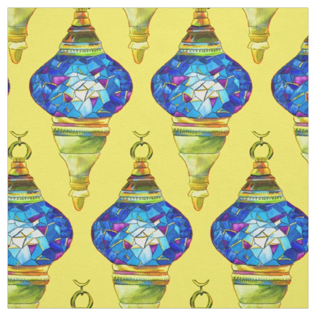 Türkische Lampen mit Mosaikkunst Stoff (Muster)