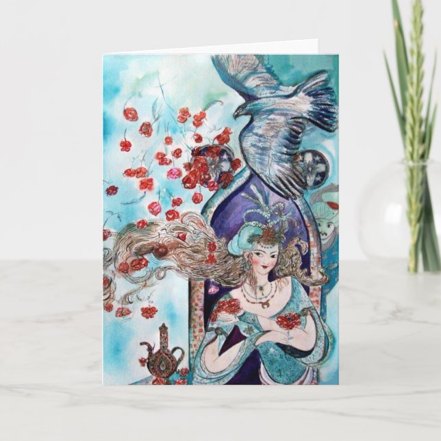 Türkische Mairy Tale Feiertagskarte (Vorderseite)