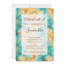 Türkische Mandarine Blume Geburtstag