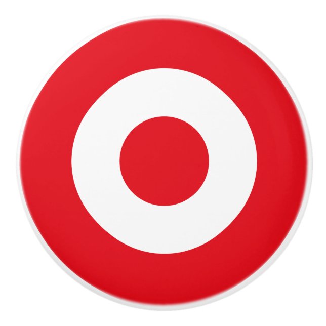 Türkische Nationalflagge - Armee rund um nationale Keramikknauf (Vorderseite)