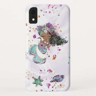 *~* Türkische Perlen Gold Pink Glitzer Mermaid Case-Mate iPhone Hülle