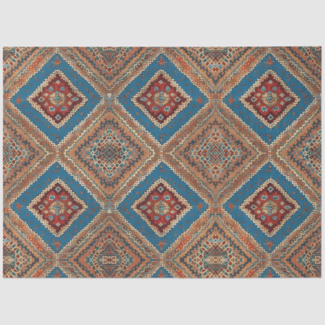 Türkische Populäre Schöne Sammlung alter Muster Seidenpapier (Vorderseite)