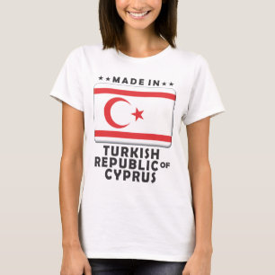Türkische Republik Zypern gemacht T-Shirt