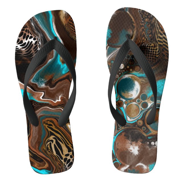 Türkische Safari Flip Flops (Fußbett)