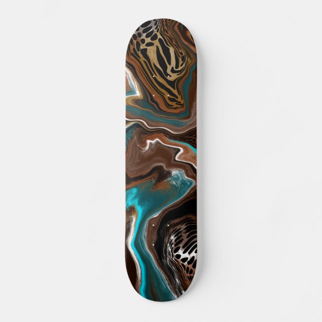 Türkische Safari Skateboard (Vorderseite)