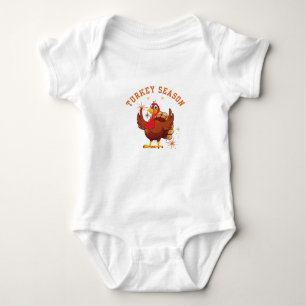 Türkische Saison Fun Erntedank Design Baby Strampler