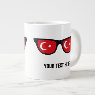 Türkische Schattengewohnheits-Tassen Jumbo-Tasse
