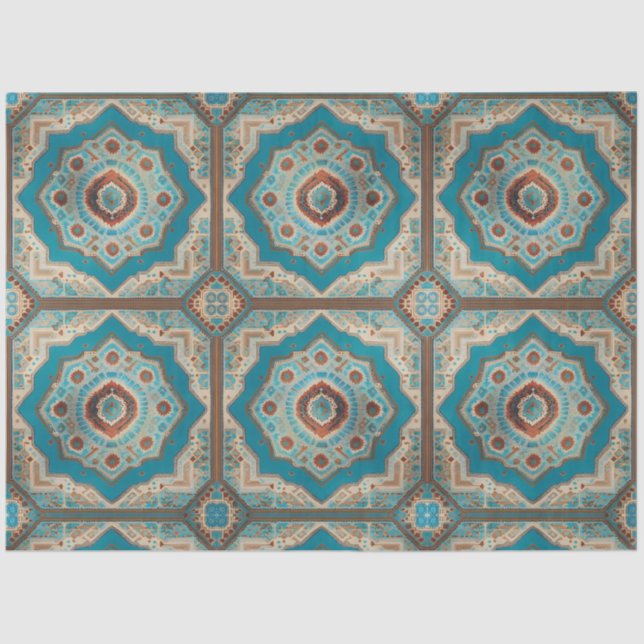 Türkische schöne alte Muster TrendCollection Seidenpapier (Vorderseite)