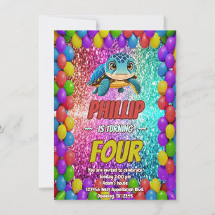 Türkische Sondercharakter Geburtstag einladen Einladung