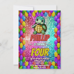 Türkische Sondercharakter Geburtstag einladen Einladung