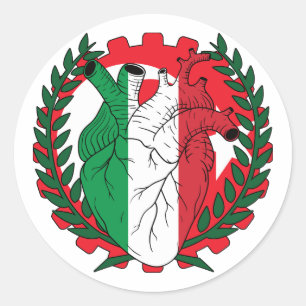 Türkische Türkei Saint Josephs Tag Italien Runder Aufkleber