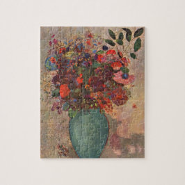 Türkische Vase von Odilon Redon, Vintage Blume Art Puzzle