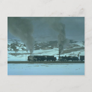 Türkischer Dampf Power eine Fracht von Sivas nach  Postkarte