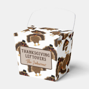 Türkischer Erntedank, braunes Weiß Geschenkschachtel