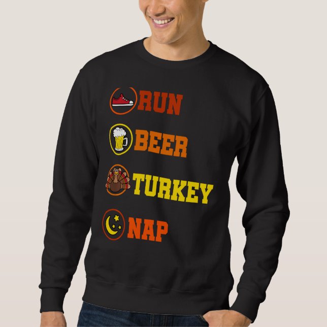 Türkischer Erntedank Fest Ernte Alkohol Sle Sweatshirt (Vorderseite)
