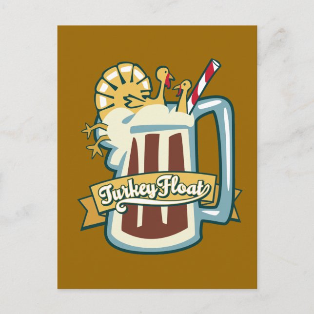 Türkischer Float Postkarte (Vorderseite)