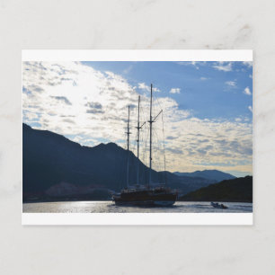 Türkischer Golf in Kas Postkarte