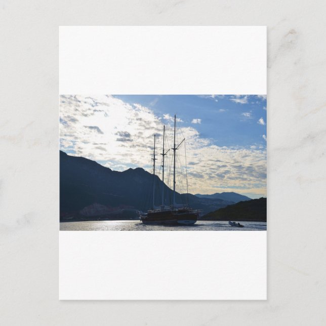 Türkischer Golf in Kas Postkarte (Vorderseite)