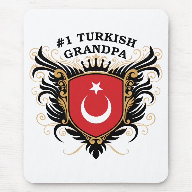 Türkischer Großvater der Nr.-eine Mousepad (Vorne)