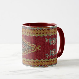 Türkischer Kilim Teppich Rug Tasse