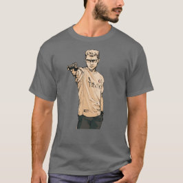 Türkischer Shooter Yusuf Dikec Fan Art T-Shirt