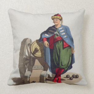 Türkischer Soldat, 'von den Kostümen vom Kissen