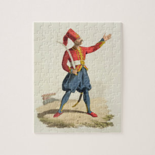 Türkischer Soldat, 'von den Kostümen vom Puzzle
