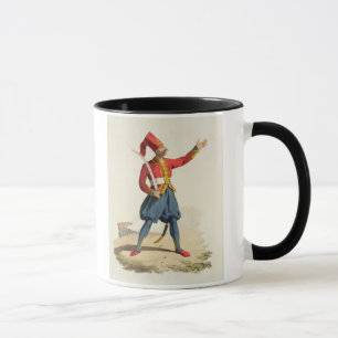 Türkischer Soldat, 'von den Kostümen vom Tasse
