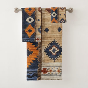 Türkischer Teppich Badhandtuch Set