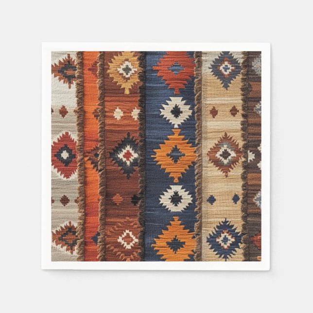 Türkischer Teppich Serviette (Vorderseite)