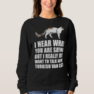 Türkischer Van Cat Sweatshirt
