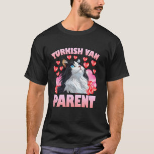 TÜRKISCHER VAN-ELTERNTEIL Katzenbesitzer Türkisch T-Shirt
