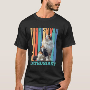 TURKISCHER VAN ENTHUSIAST Vintage Katzenvater Türk T-Shirt