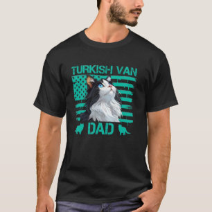TURKISCHER VAN-VATER Cat Daddy Türkisch Van Katzen T-Shirt