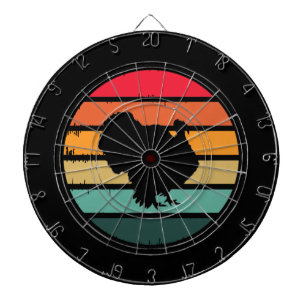 Türkischer Vogel-Erntedank erschüttert Vintager So Dartscheibe