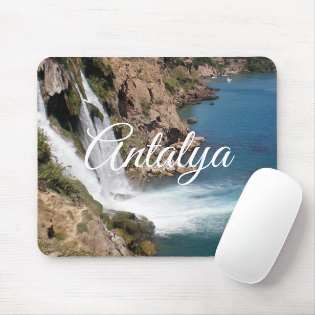 Türkischer Wasserfall Duden in Antalya Mousepad (Mit Mouse)