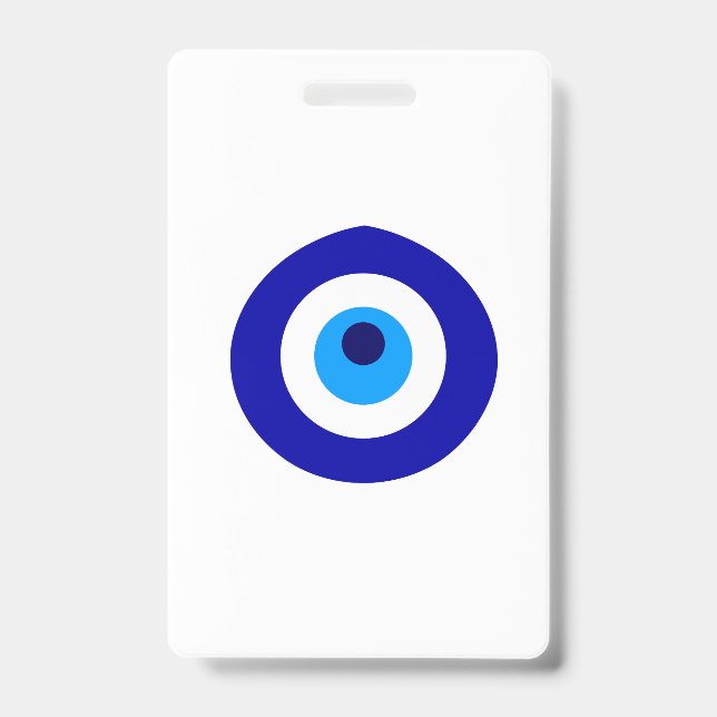 Türkisches Amulett nannte Nazar Ausweis (Vorderseite)