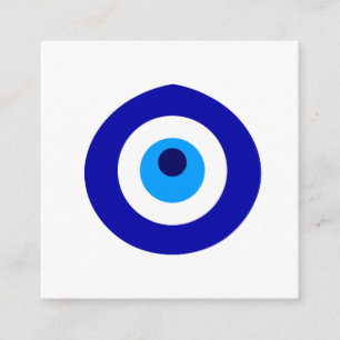 Türkisches Amulett nannte Nazar Begleitkarte