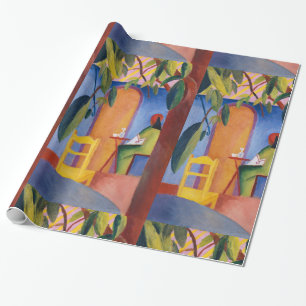„Türkisches Café“ Kunst-Geschenkpapier Geschenkpapier